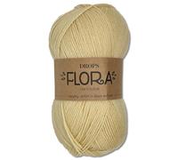 Frida's Wollhaus Drops Flora Uni 17 Farben (Uni 26 | Limonade)