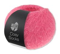 Frida's Wollhaus Lana Grossa 100 g Cosy Socks Sockenwolle Garn Merino Schurwolle Socken Stricke (2 | Pink)
