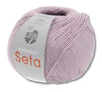 Frida's Wollhaus Lana Grossa 100 g Meilenweit 100 Seta Sockenwolle Merino Seide Garn 31 Farben (25 | Antikviolett)