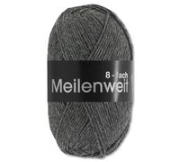 Frida's Wollhaus Lana Grossa 150 g Meilenweit 8-fach 150 Sockenwolle Stricken Garn 16 Farben (9557 | Anthrazit)