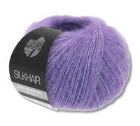 Frida's Wollhaus Lana Grossa 25 g Silkhair Mohair Superkid Seide Wolle Häkeln Stricken 43 Farben (163 | Lavendel)