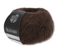 Frida's Wollhaus Lana Grossa 25 g Silkhair Mohair Superkid Seide Wolle Häkeln Stricken 43 Farben (168 | Mokka)