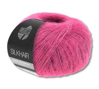 Frida's Wollhaus Lana Grossa 25 g Silkhair Mohair Superkid Seide Wolle Häkeln Stricken 43 Farben (172 | Fuchsia)