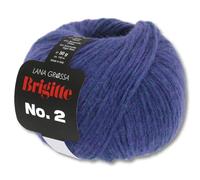 Frida's Wollhaus Lana Grossa 50 g Brigitte No. 2 Netzgarn Wolle Garn Alpaka Baumwolle 46 Farben (53 | Blauviolett)