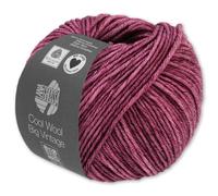 Frida's Wollhaus Lana Grossa 50 g Cool Wool Big Vintage Wolle Garn Merino Stricken 10 Farben (7165 | Pflaume)