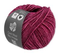 Frida's Wollhaus Lana Grossa 50 g Cool Wool Big Vintage Wolle Garn Merino Stricken 16 Farben (7177 | Indischrot)