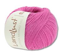 Frida's Wollhaus Lana Grossa 50 g Landlust Alpaka Merino 160 Wolle Stricken 26 Farben (414 | Pink)