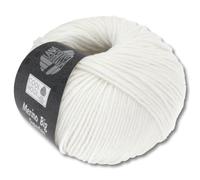 Frida's Wollhaus Lana Grossa 50g Cool Wool Big Merinowolle Wolle Garn Häkeln Stricken 24 Farben (615 | Weiß)