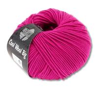 Frida's Wollhaus Lana Grossa 50g Cool Wool Big Merinowolle Wolle Garn Häkeln Stricken 24 Farben (690 | Zyklam)