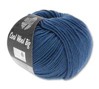 Frida's Wollhaus Lana Grossa 50g Cool Wool Big Merinowolle Wolle Garn Häkeln Stricken 24 Farben (968 | Taubenblau)