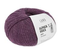Frida's Wollhaus Lang Yarns 150 g Alpaca Soxx 6-fach Wolle Stricken Alpaka Easywash 36 Farben (064 | Bordeaux)