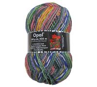 Frida's Wollhaus Opal 100 g Hundertwasser Sockenwolle 4-fach Strümpfe Socken Stricken 24 Farben (3202 | Use Public Transport - Save the City)