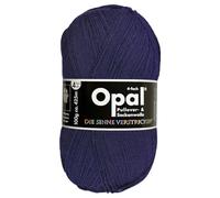 Frida's Wollhaus Opal 100 g Uni 4-fach Sockengarn Strümpfe Stricken filzfrei Wolle 35 Farben (5190 | Marine)