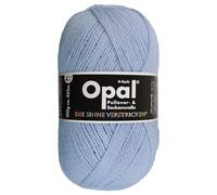 Frida's Wollhaus Opal 100 g Uni 4-fach Sockengarn Strümpfe Stricken filzfrei Wolle 35 Farben (9932 | Himmelblau)