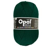 Frida's Wollhaus Opal 100 g Uni 4-fach Sockengarn Strümpfe Stricken filzfrei Wolle 35 Farben (9933 | Waldgrün)