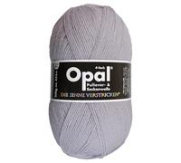 Frida's Wollhaus Opal 100 g Uni 4-fach Sockengarn Strümpfe Stricken filzfrei Wolle 35 Farben (9937 | Silber)