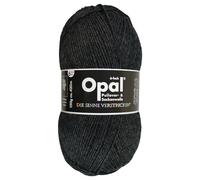 Frida's Wollhaus Opal 150 g Uni 6-fach Sockenwolle Strümpfe Stricken Einfarbig 9 Farben (5303 | Anthrazit melange)