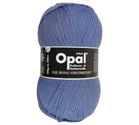 Frida's Wollhaus Opal 150 g Uni 6-fach Sockenwolle Strümpfe Stricken Einfarbig 9 Farben (5307 | Jeansblau)