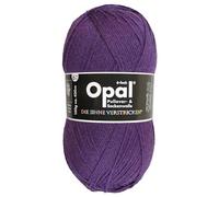 Frida's Wollhaus Opal 150 g Uni 6-fach Sockenwolle Strümpfe Stricken Einfarbig 9 Farben (7902 | Violett)