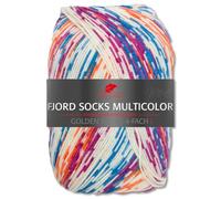 Frida's Wollhaus Pro Lana 100 g Fjord Socks 4-fach Fjord Socks Multicolor Sricken Häkeln Sockenwolle 6 Farben (485)