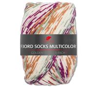 Frida's Wollhaus Pro Lana 100 g Fjord Socks 4-fach Fjord Socks Multicolor Sricken Häkeln Sockenwolle 6 Farben (481)