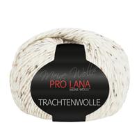 Frida's Wollhaus Pro Lana 100 g Trachtenwolle Schurwolle Stricken Häkeln Garn Wolle 15 Farben (02 | Natur-tweed)