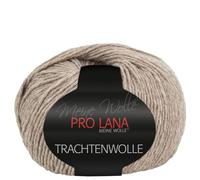 Frida's Wollhaus Pro Lana 100 g Trachtenwolle Schurwolle Stricken Häkeln Garn Wolle 15 Farben (10 | Sand meliert)