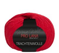 Frida's Wollhaus Pro Lana 100 g Trachtenwolle Schurwolle Stricken Häkeln Garn Wolle 15 Farben (30 | Kirsche)