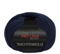 Frida's Wollhaus Pro Lana 100 g Trachtenwolle Schurwolle Stricken Häkeln Garn Wolle 15 Farben (50 | Marine)