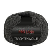 Frida's Wollhaus Pro Lana 100 g Trachtenwolle Schurwolle Stricken Häkeln Garn Wolle 15 Farben (98 | Graphit meliert)