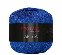 Frida's Wollhaus Pro Lana 25 g Arista Häkelgarn Effektgarn Glitzergarn Lurexgarn weich 12 Farben (320 | Blau)