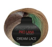 Frida's Wollhaus Pro Lana 50 g Dream Lace Farbverlaufsgarn Dochtgarn flauschig Wolle Stricken Häkeln 6 Farben (184)