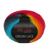 Frida's Wollhaus Pro Lana 50 g Dream Lace Farbverlaufsgarn Dochtgarn flauschig Wolle Stricken Häkeln 6 Farben (180)