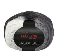 Frida's Wollhaus Pro Lana 50 g Dream Lace Farbverlaufsgarn Dochtgarn flauschig Wolle Stricken Häkeln 6 Farben (188)