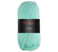 Frida's Wollhaus Pro Lana 50 g Star Stricken Häkeln Wolle Garn weich pflegeleicht 39 Farben (63 | Mint)