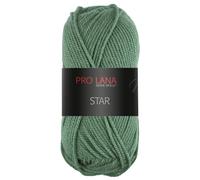 Frida's Wollhaus Pro Lana 50 g Star Stricken Häkeln Wolle Garn weich pflegeleicht 39 Farben (75 | Khaki)
