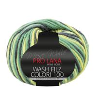 Frida's Wollhaus Pro Lana 50 g Wash Filz Colori 100 Stricken Garn Filzwolle Schurwolle 10 Farben (702)