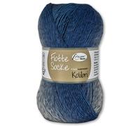 Frida's Wollhaus Rellana 100 g Flotte Socke Kolibri 4-fädig Sockenwolle 14 Farben (6205 | blau | degradé)
