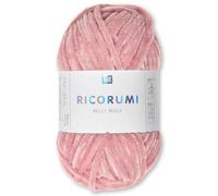 Frida's Wollhaus Rico Design 25 g Ricogurumi Nilli Nilli Chenillegarn Wolle Amigurumi weich samtig Stricken Häkeln 30 Farben (007 | Lachs)
