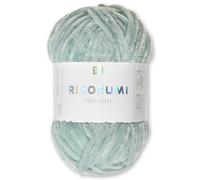 Frida's Wollhaus Rico Design 25 g Ricogurumi Nilli Nilli Chenillegarn Wolle Amigurumi weich samtig Stricken Häkeln 30 Farben (016 | Aqua)