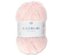 Frida's Wollhaus Rico Design 25 g Ricogurumi Nilli Nilli Chenillegarn Wolle Amigurumi weich samtig Stricken Häkeln 30 Farben (006 | Rosa)