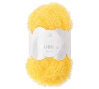 Frida's Wollhaus Rico Design 50 g Creative Bubble Schwammgarn Wolle Stricken Häkeln 57 Farben (002 | Print Pastell Mix)