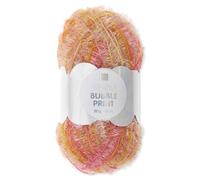 Frida's Wollhaus Rico Design 50 g Creative Bubble Schwammgarn Wolle Stricken Häkeln 57 Farben (006 | Print Rübchen)