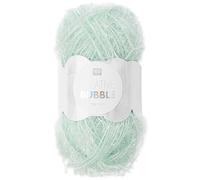 Frida's Wollhaus Rico Design 50 g Creative Bubble Schwammgarn Wolle Stricken Häkeln 57 Farben (008 | Mint)