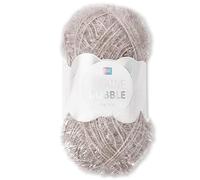Frida's Wollhaus Rico Design 50 g Creative Bubble Schwammgarn Wolle Stricken Häkeln 57 Farben (011 | Silber)