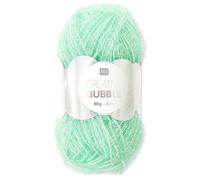 Frida's Wollhaus Rico Design 50 g Creative Bubble Schwammgarn Wolle Stricken Häkeln 57 Farben (051 | Aquamarin)