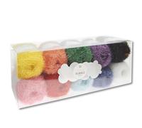 Frida's Wollhaus Rico Design Creative Bubble Set - Rainbow Colours 10 Farben Wolle Handarbeit Basteln