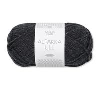 Frida's Wollhaus Sandnes 50 g Alpakka Ull Alpaka Wolle Garn Stricken Wintergarn wärmend 37 Farben (1088 | Coke Mottled)