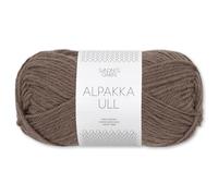 Frida's Wollhaus Sandnes 50 g Alpakka Ull Alpaka Wolle Garn Stricken Wintergarn wärmend 37 Farben (3161 | Eikenott)