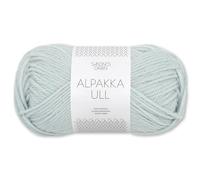 Frida's Wollhaus Sandnes 50 g Alpakka Ull Alpaka Wolle Garn Stricken Wintergarn wärmend 37 Farben (5811 | Arctic Ice)
